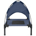 Hondenbed Marineblauw 62 x 48 x 61 cm Staal