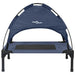 Hondenbed Marineblauw 76 x 62 x 70,5 cm Staal