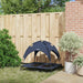 Hondenbed Marineblauw 92 x 77 x 82,5 cm Staal