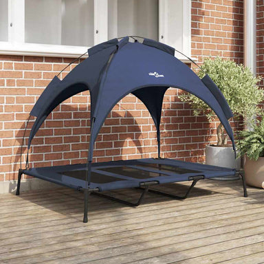 Hondenbed Marineblauw 122 x 93 x 106,5 cm Staal