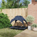 Hondenbed Marineblauw 122 x 93 x 106,5 cm Staal