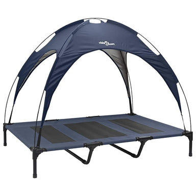 Hondenbed Marineblauw 122 x 93 x 106,5 cm Staal