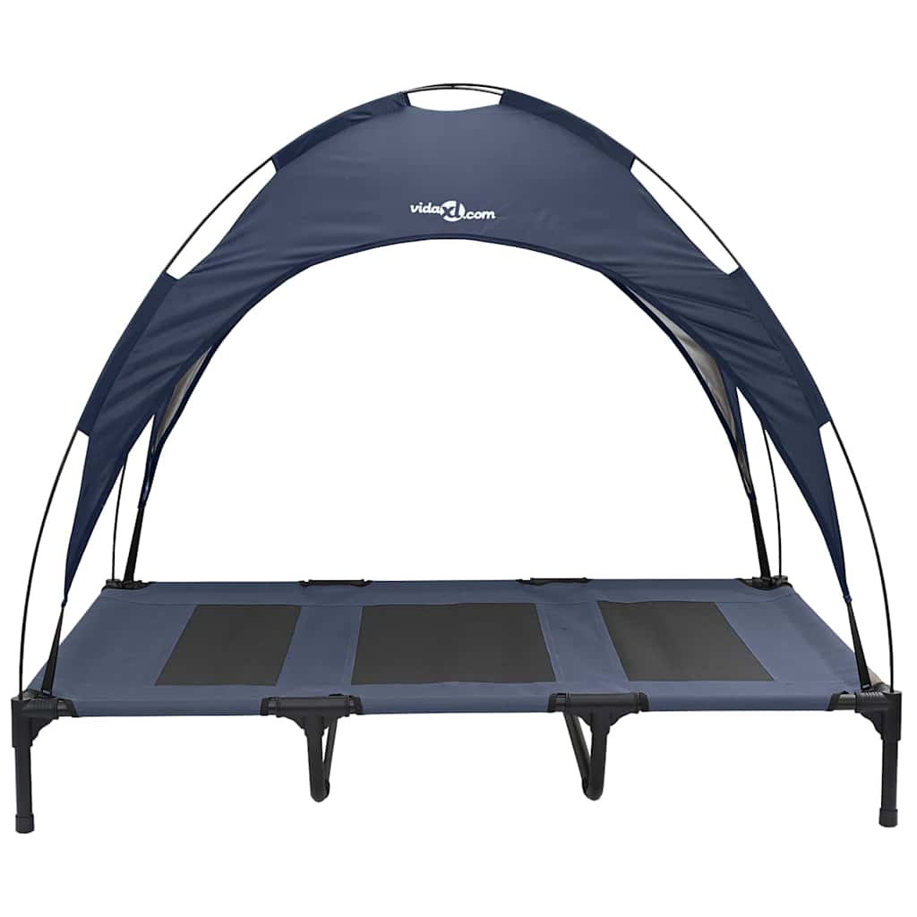Hondenbed Marineblauw 122 x 93 x 106,5 cm Staal