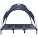 Hondenbed Marineblauw 122 x 93 x 106,5 cm Staal