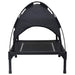 Hondenbed Zwart 63 x 49,5 x 60 cm Staal