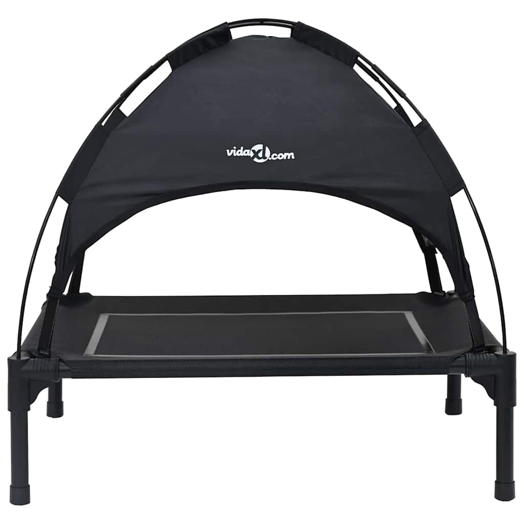 Hondenbed Zwart 71 x 64 x 71 cm Staal