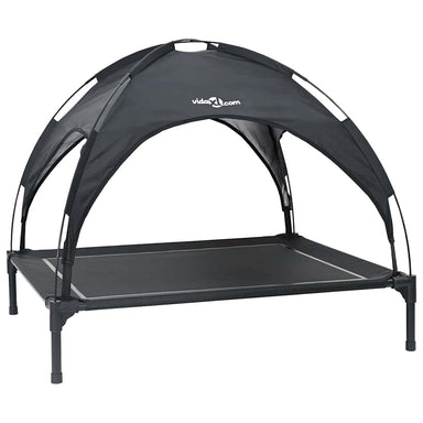Hondenbed Zwart 104 x 86 x 84,5 cm Staal