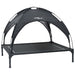 Hondenbed Zwart 104 x 86 x 84,5 cm Staal