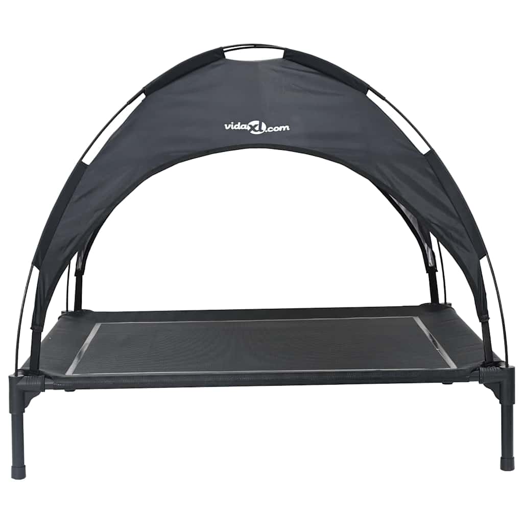 Hondenbed Zwart 104 x 86 x 84,5 cm Staal