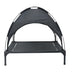 Hondenbed Zwart 104 x 86 x 84,5 cm Staal