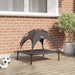 Hondenbed Bruin 63 x 49,5 x 60 cm Staal