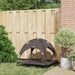 Hondenbed Bruin 90 x 81 x 80,5 cm Staal
