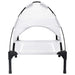 Hondenbed Zilvergrijs 63 x 49,5 x 60 cm Staal