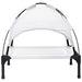 Hondenbed Zilvergrijs 71 x 64 x 71 cm Staal