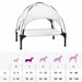 Hondenbed Zilvergrijs 71 x 64 x 71 cm Staal