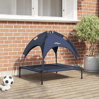 Hondenbed Marineblauw 71 x 64 x 71 cm Staal