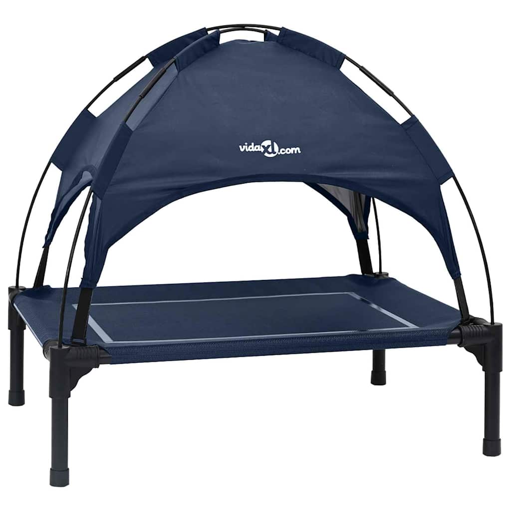 Hondenbed Marineblauw 71 x 64 x 71 cm Staal