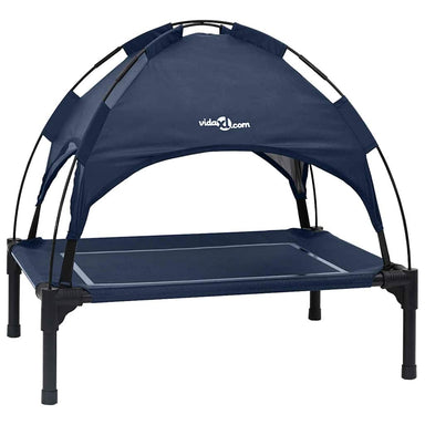 Hondenbed Marineblauw 71 x 64 x 71 cm Staal