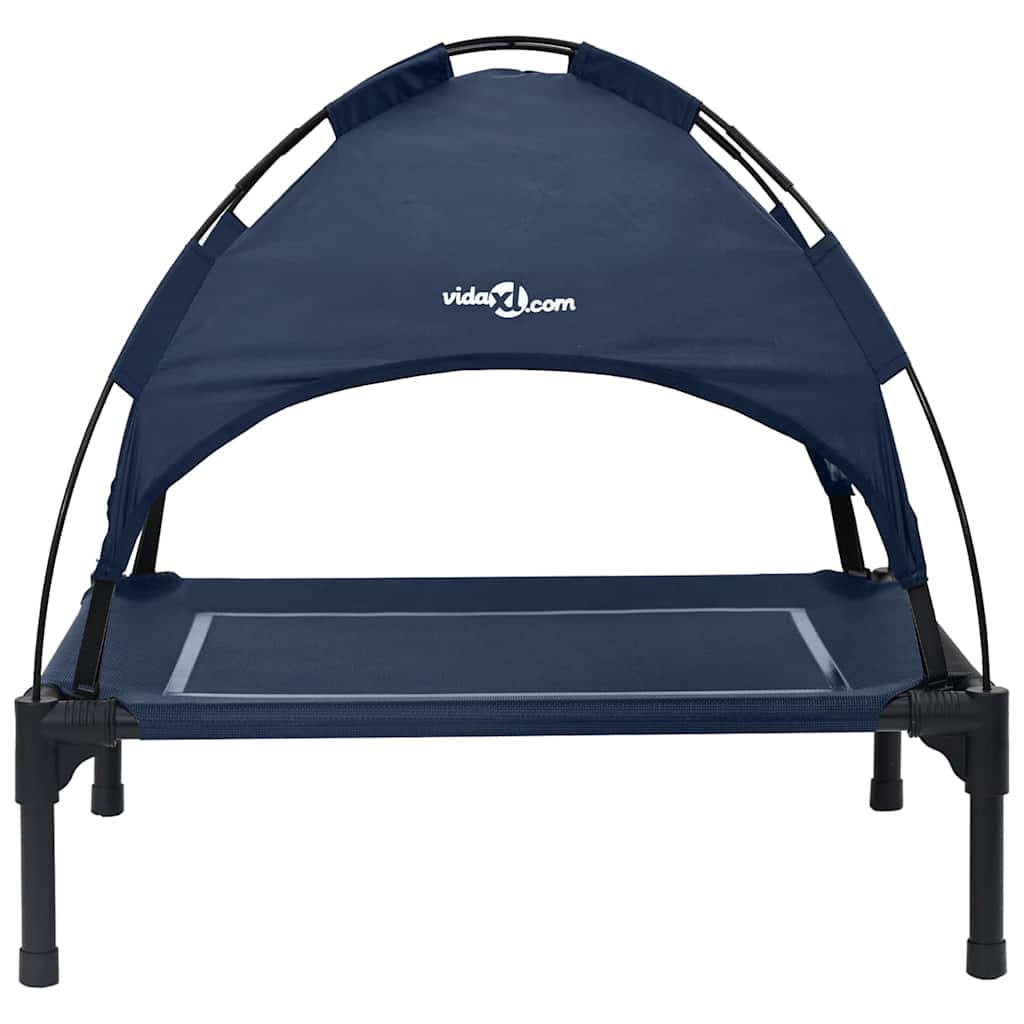 Hondenbed Marineblauw 71 x 64 x 71 cm Staal