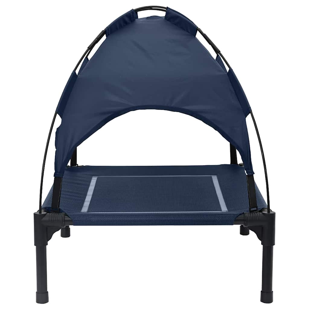 Hondenbed Marineblauw 71 x 64 x 71 cm Staal