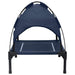 Hondenbed Marineblauw 71 x 64 x 71 cm Staal
