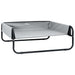 Hondenbed Lichtgrijs 57 x 57 x 24 cm Staal