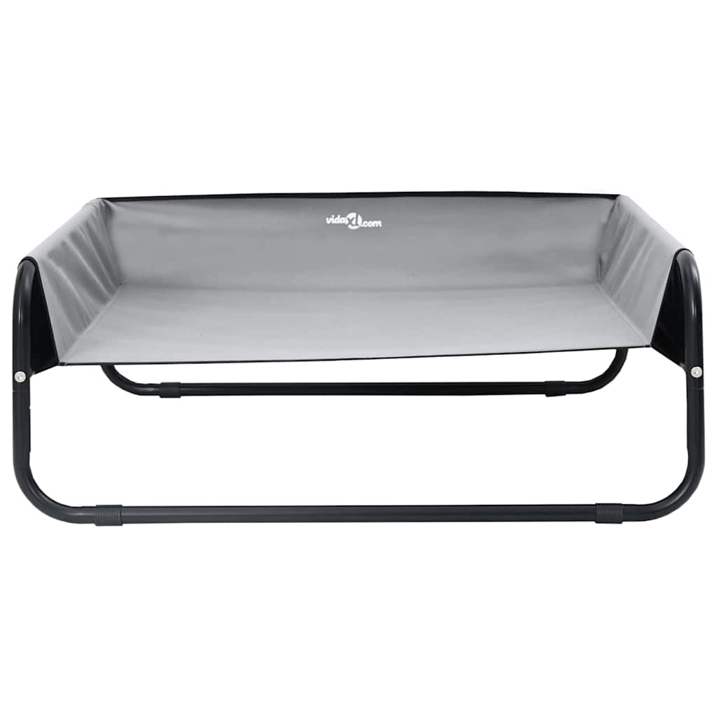 Hondenbed Lichtgrijs 57 x 57 x 24 cm Staal