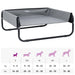 Hondenbed Lichtgrijs 57 x 57 x 24 cm Staal