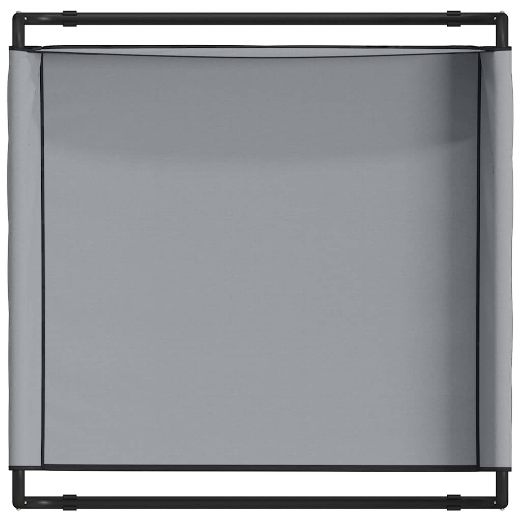 Hondenbed Lichtgrijs 57 x 57 x 24 cm Staal