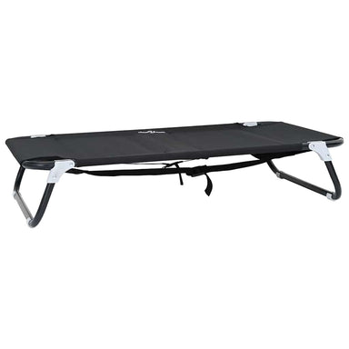 Hondenbed Zwart 90 x 55 x 18 cm Staal