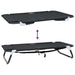 Hondenbed Zwart 90 x 55 x 18 cm Staal
