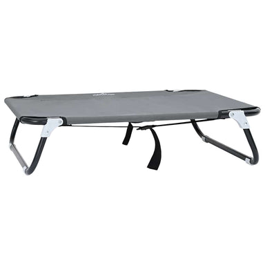 Hondenbed Lichtgrijs 80 x 55 x 18 cm Staal