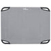 Hondenbed Lichtgrijs 80 x 55 x 18 cm Staal