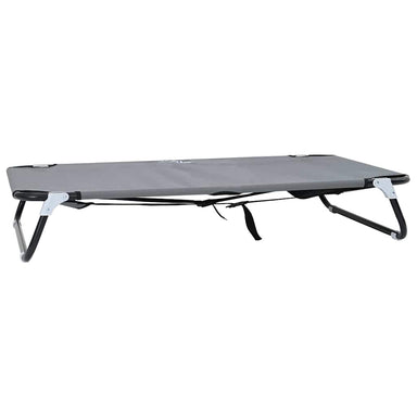 Hondenbed Lichtgrijs 90 x 55 x 18 cm Staal