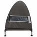 Verhoogd Hondenbed Bruin 127 x 81 x 108 cm Stof en Staal