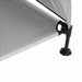 Verhoogd Hondenbed Zilvergrijs 127 x 81 x 108 cm Stof en Staal