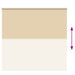Rolgordijn verduisterend 150x150 cm stofbreedte 146,6 cm beige