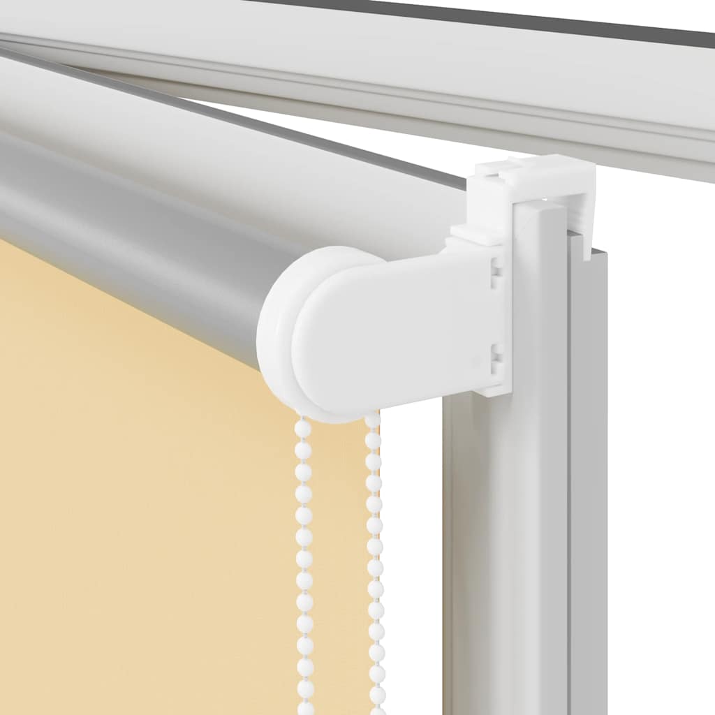 Rolgordijn verduisterend 140x175 cm stofbreedte 136,6 cm beige