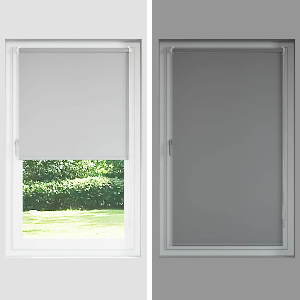 Rolgordijn verduisterend 140x175 cm stofbreedte 136,6 cm beige