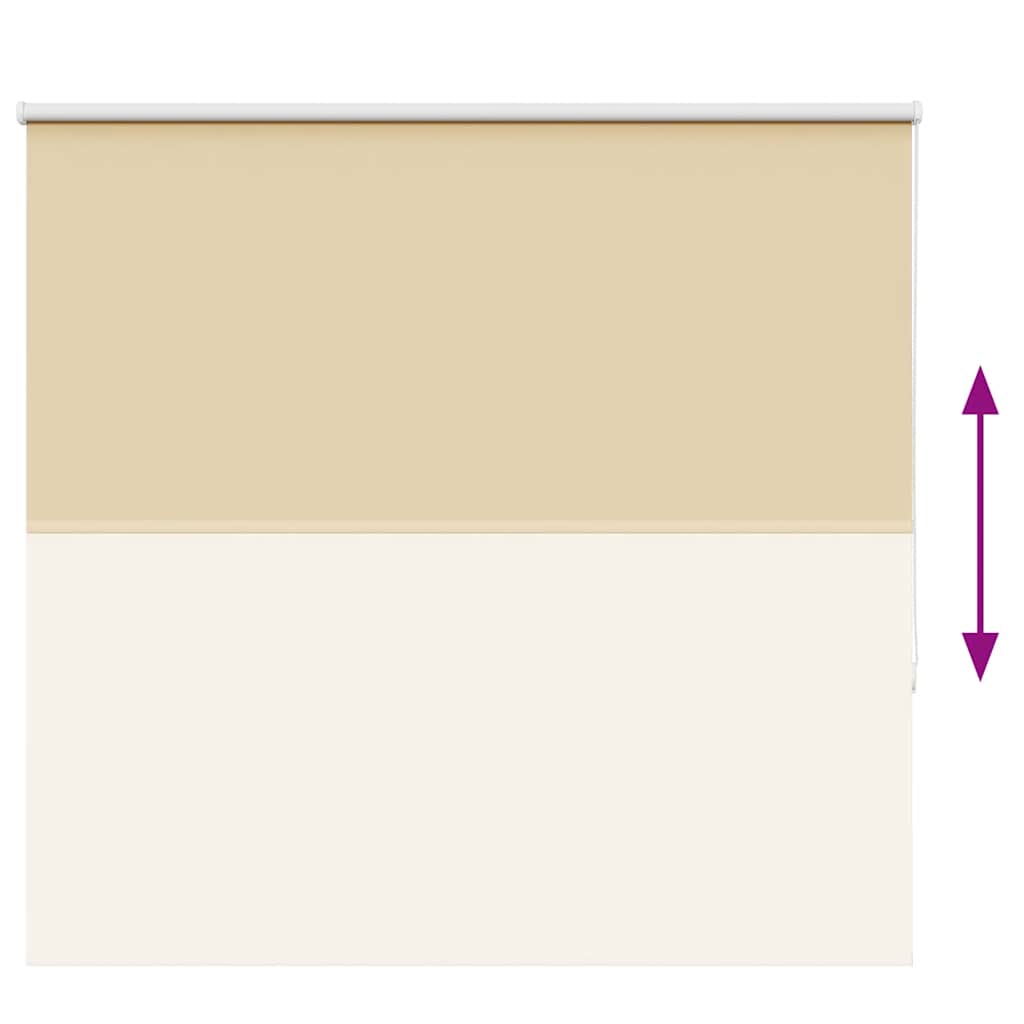 Rolgordijn verduisterend 150x175 cm stofbreedte 146,6 cm beige