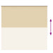 Rolgordijn verduisterend 150x175 cm stofbreedte 146,6 cm beige
