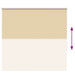 Rolgordijn verduisterend 160x175 cm stofbreedte 156,6 cm beige