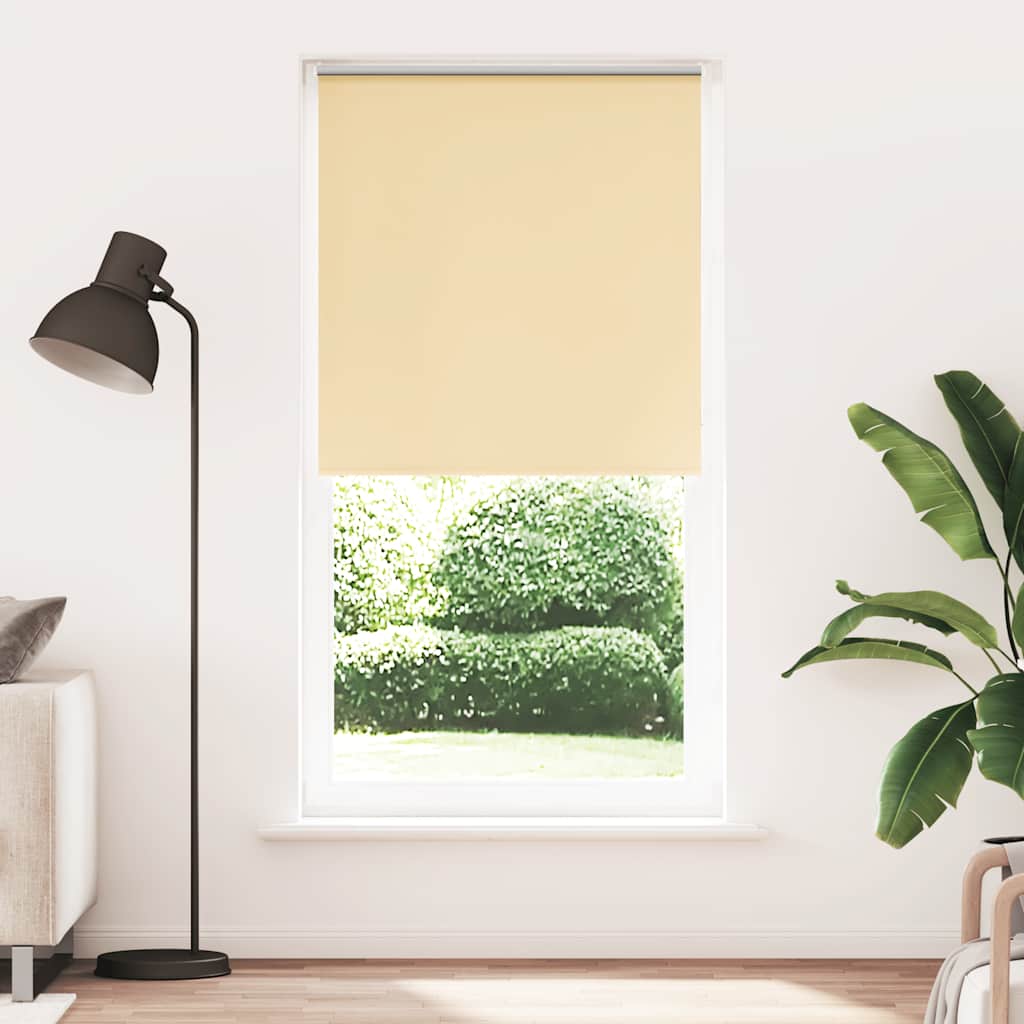 Rolgordijn verduisterend 115x210 cm stofbreedte 110,7 cm beige