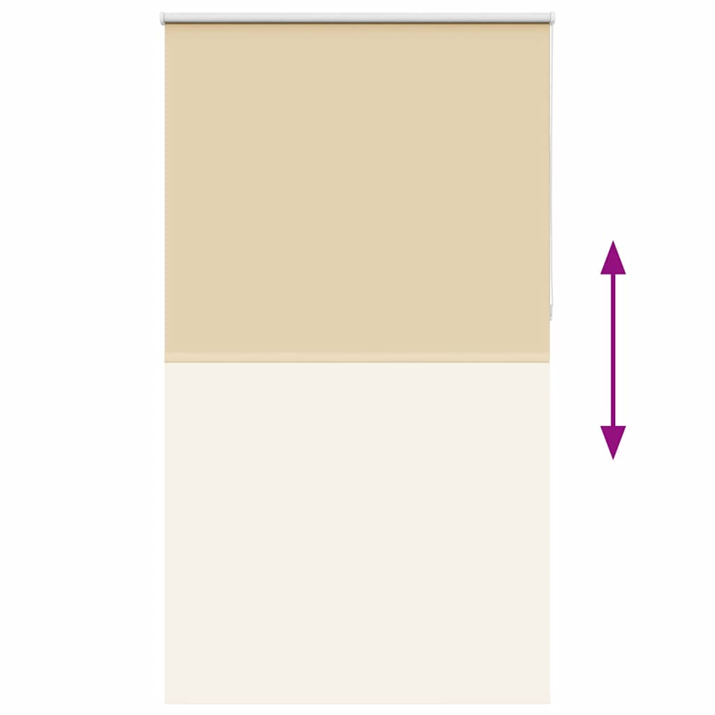 Rolgordijn verduisterend 120x210 cm stofbreedte 116,6 cm beige