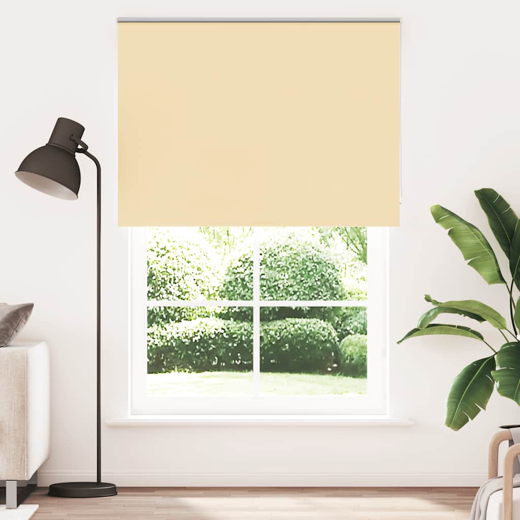 Rolgordijn verduisterend 160x210 cm stofbreedte 156,6 cm beige
