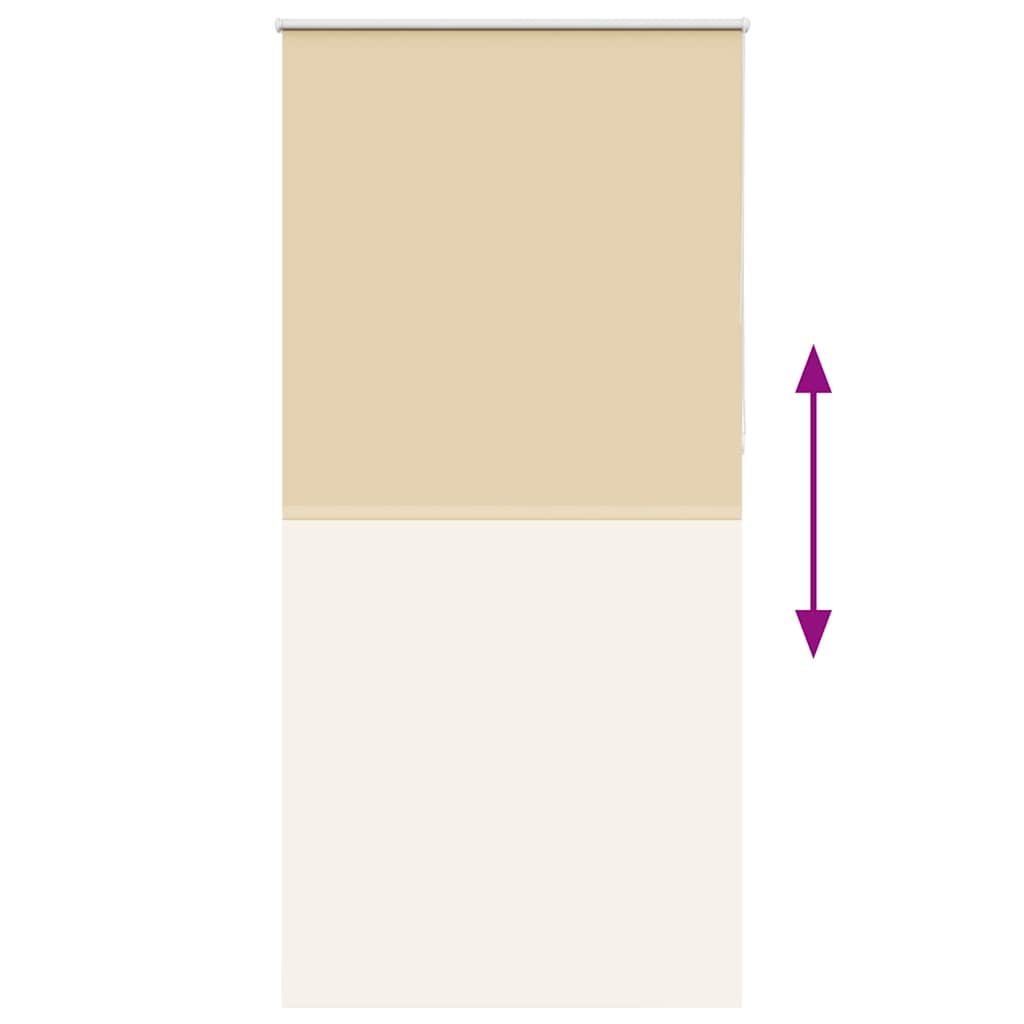 Rolgordijn verduisterend 115x230 cm stofbreedte 110,7 cm beige