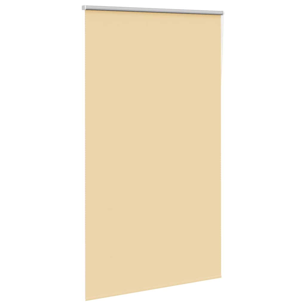 Rolgordijn verduisterend 125x230 cm stofbreedte 121,6 cm beige