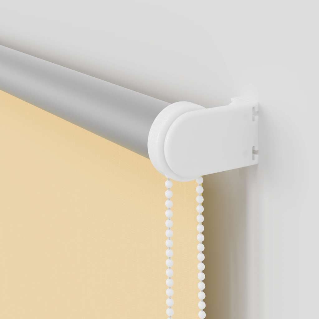 Rolgordijn verduisterend 130x230 cm stofbreedte 126,6 cm beige