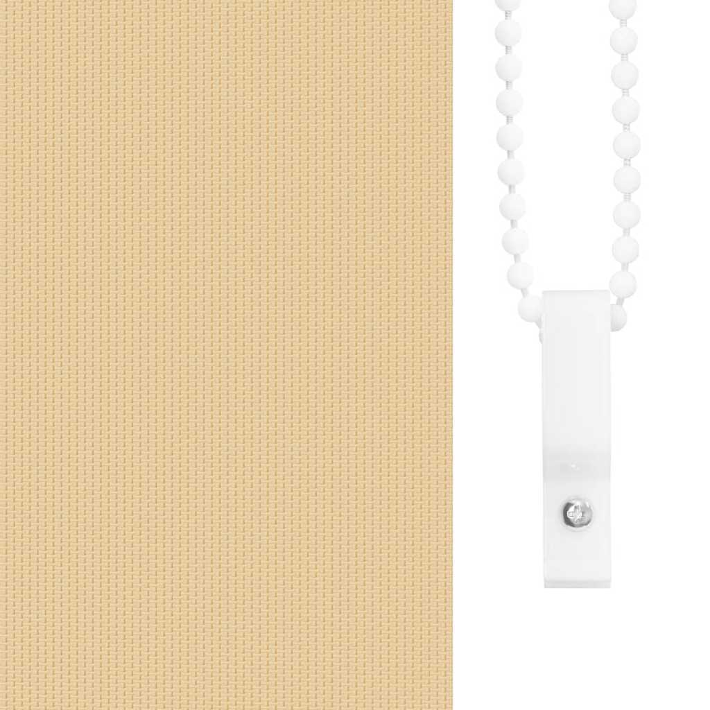 Rolgordijn verduisterend 135x230 cm stofbreedte 131,6 cm beige
