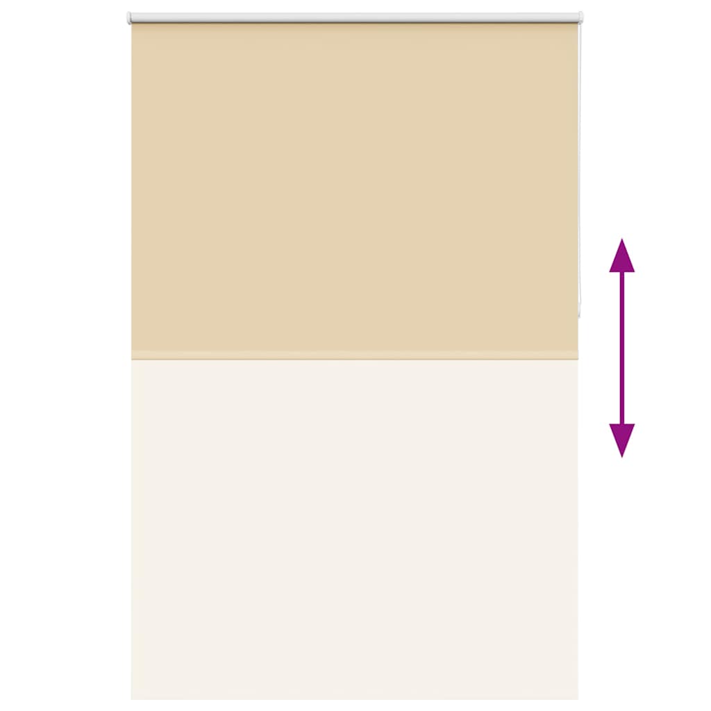 Rolgordijn verduisterend 150x230 cm stofbreedte 146,6 cm beige